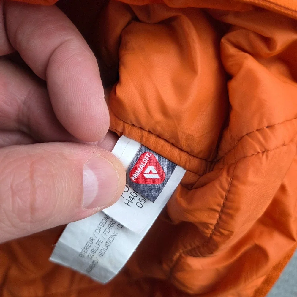 HUK‎ Vest Mens 2XL Orange Waypoint Insulated Performance Nylon Fishing Hunting